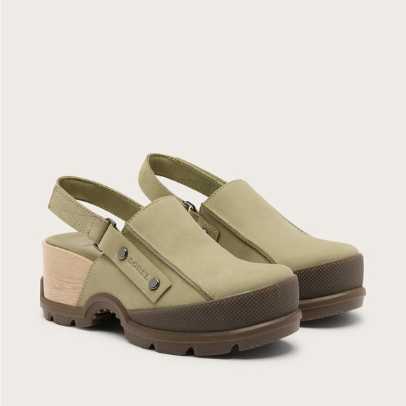 Sorel Roam'N Clog RBR Beige Suede Slingback Size 8.5 - Picture 10 of 10